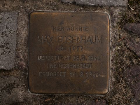 Stolperstein Max Rosenbaum