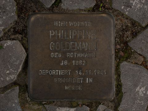 Stolperstein Philippine Goldemann