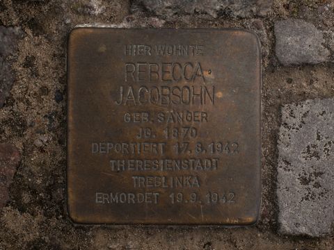 Stolperstein Rebecca Jacobsohn