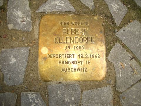 Stolperstein Robert Ollendorf