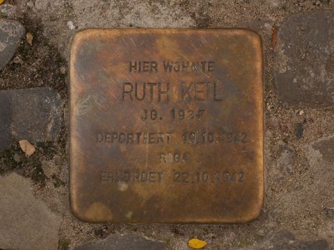 Stolperstein Ruth Keil