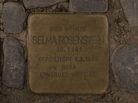 Stolperstein Selma Rosenstein