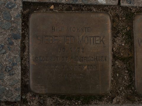 Stolperstein Siegfried Mottek
