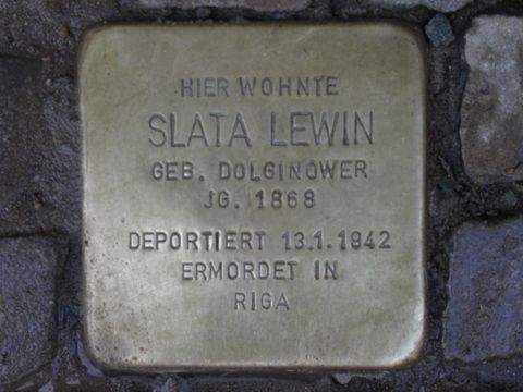 Stolperstein Slata Lewin