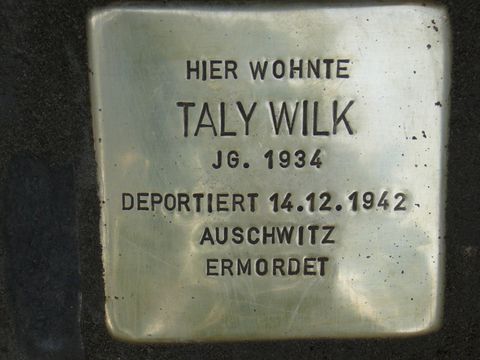 Stolperstein für Taly Wilk