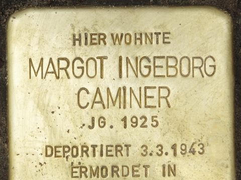 Stolperstein Margot Ingeborg Caminer, 2014
