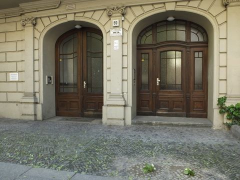 Hauseingang Sybelstr. 69, Foto:H.-J. Hupka, 2014
