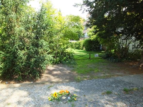 Ort des verlegten Stolpersteins, Foto:H.-J. Hupka