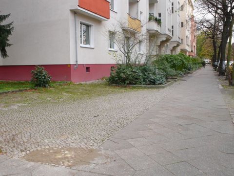 Verlegestelle Prager Str. Ecke Nachodstr.