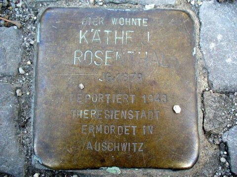 Stolperstein für Käthe Rosenthal
