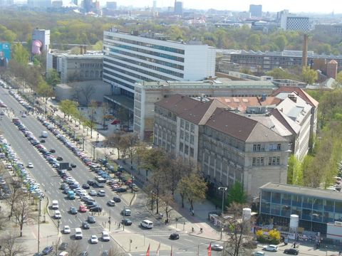 Das Hauptgebäude der TUB, 20.4.2010