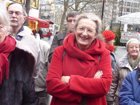 Bezirksbürgermeisterin a.D., Monika Thiemen, 13.12.2104 (Bild: Bezirksamt, KHMM)