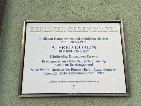 264. Kiezspaziergang Alfred Döblin