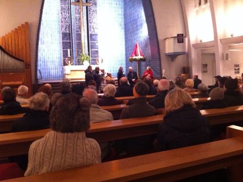 Abschied in der Kirche am Hohenzollernplatz, 13.12.2014 (Bild: Bezirksamt, KHMM)