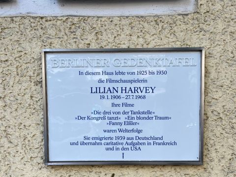 272. Kiezspaziergang: Lilian Harvey