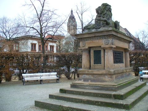 Gefallenendenkmal für die preußischen Kriege 1864, 1866 und 1870/71, Alt-Lietzow, 9.12.2006, Foto: KHMM