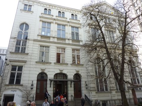 Synagoge, Joachimstaler Straße 13, 12.3.2011, Foto: KHMM