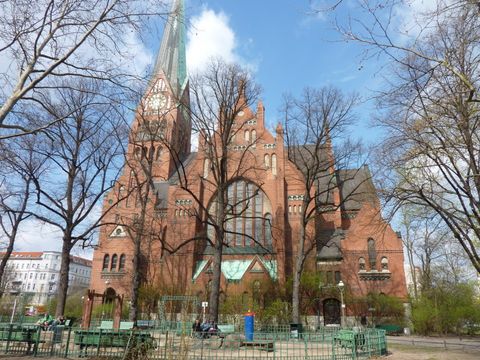 Trinitatis Kirche, 04.04.11 Foto: KHMM