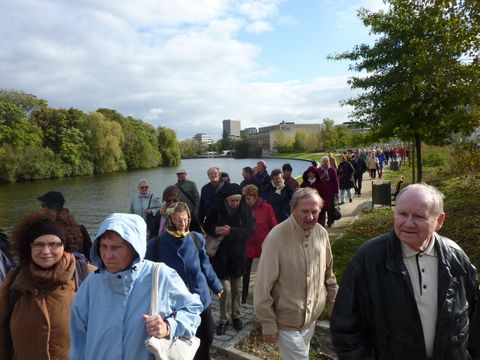 Uferweg, 8.10.2011, Foto: KHMM