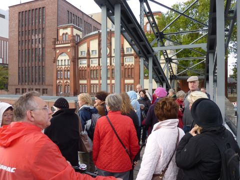 Auf dem Siemenssteg, 8.10.2011, Foto: KHMM