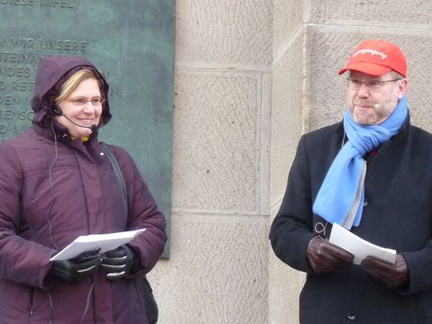 Angelika Schöttler und Reinhard Naumann, 8.12.2012, Foto: KHMM