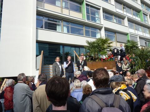 Angelika Schöttler, Kai-Uwe Ludwig und Reinhard Naumann, 12.4.2014, Foto: KHMM