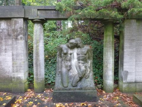 Grabstelle von Franz Ullstein, 11.10.2014