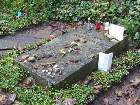 Grabstelle von Joachim Ringelnatz, 11.10.2014