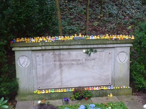 Grabstelle von Loriot, 11.10.2014