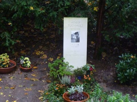 Grabstelle von Horst Buchholz, 11.10.2014