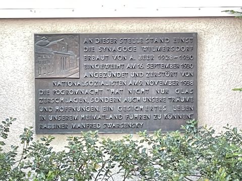 267. Kiezspaziergang Synagoge Prinzregentenstraße Wilmersdorf
