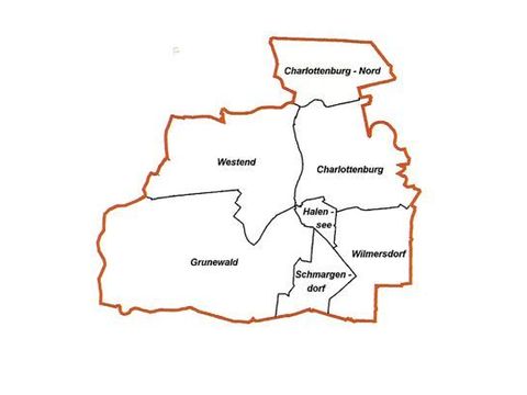 Ortsteile Charlottenburg-Wilmersdorf