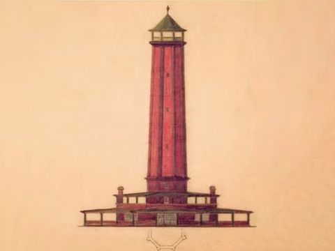 Volkspark Jungfernheide Wasserturm historisches Bild