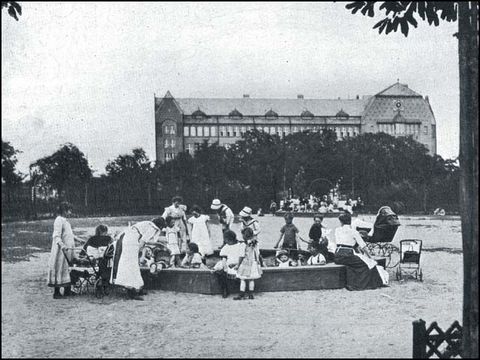 Erwin Barth - Goslarer Platz, Buddelkiste um 1913