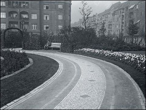 Erwin Barth - Goslarer Platz, Mosaikweg, um 1913