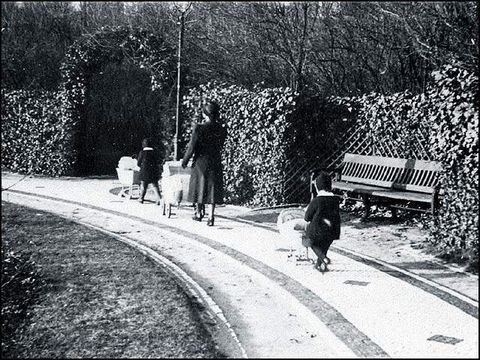 Goslarer Platz, Mosaikweg um 1940