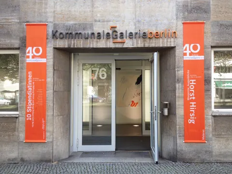 Eingang Kommunale Galerie Berlin