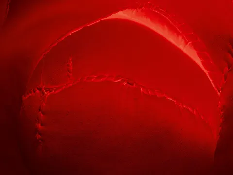 Ein Detail einer Arbeit von Frauke Wilken