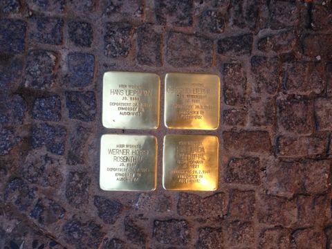 Stolpersteinverlegungen im November_quer