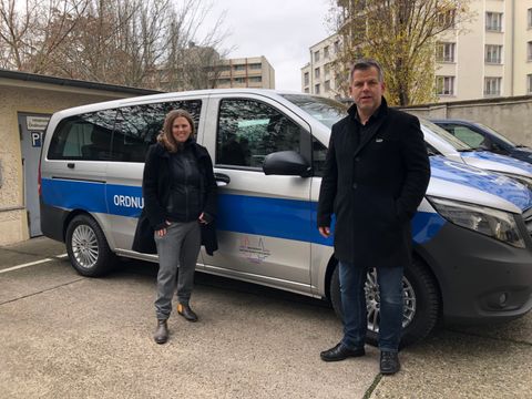 Neue E-Autos im Ordnungsamt