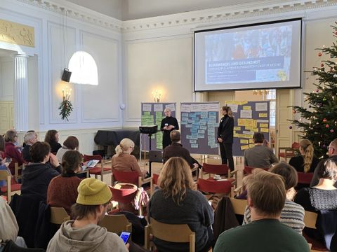 Unter dem Motto „Klimawandel und Gesundheit - Gemeinsam für mehr Klimagerechtigkeit“ standen drei unterschiedliche Worshops zur Auswahl