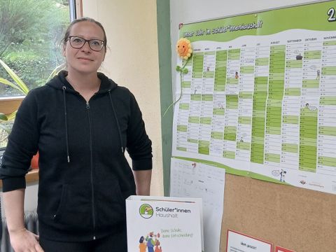 Die Erzieher*innen begleiten das Projekt und sind im engen Austausch mit den Planungsteams