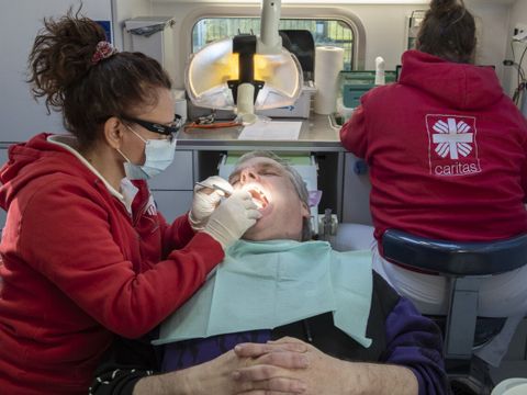 Menschen ohne Krankenversicherung werden hier kostenfrei behandelt