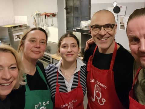 Das „Café Krause“ in der St.-Thomas-Kirche am Mariannenplatz ist ein herausragendes Beispiel für gelebte Solidarität im Kiez
