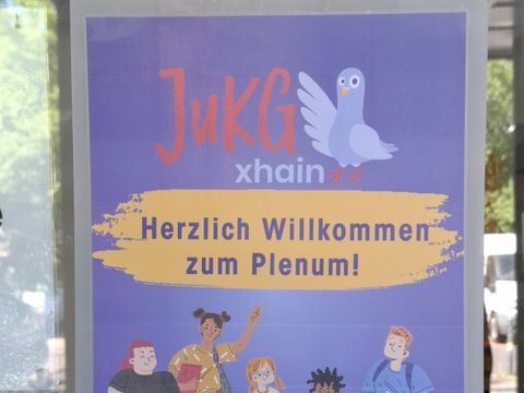 Plakat vom JUKG