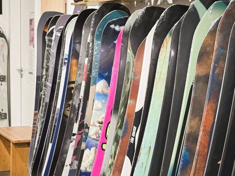 Boards soweit das Auge reicht