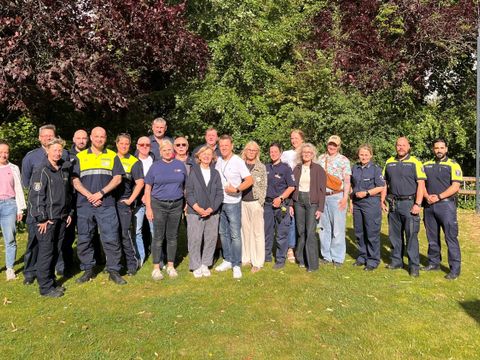 Gruppenfoto des Aktionstags Fit für die Straße