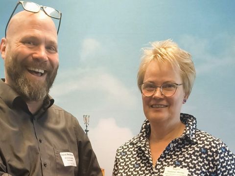 Daniel Weidmann, Fachanwalt für Arbeitsrecht, zusammen mit Regine Sommer-Wetter