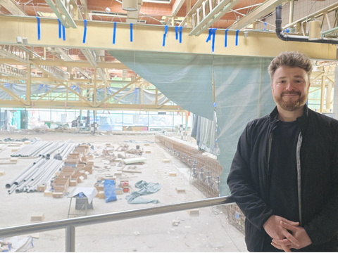 Projektleiter Steffen Jacobs von AHM Architekten begleitet seit 2019 die Planungen