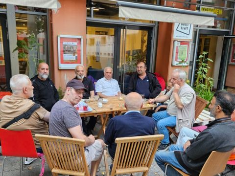 Im „Dütti-Treff“ finden die Besucher*innen immer ein offenes Ohr